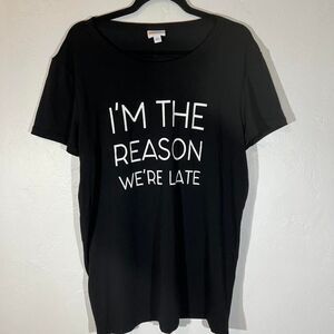 Gildan Men's Black T-shirt